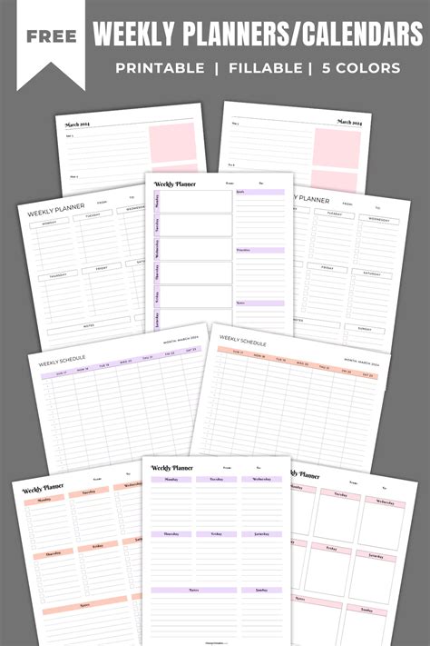 Printable April Planner Stella Zoya