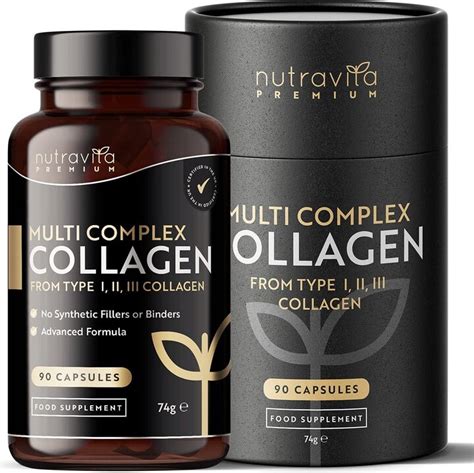 Nutravita Premium Multicollagen Protein Capsules Capsules