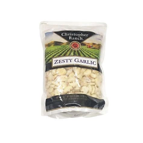 Christopher Ranch Zesty Fresh Peeled Garlic 5 Lb Instacart