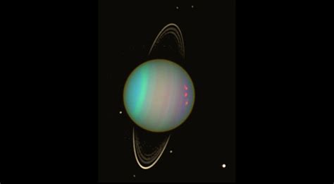 Uranus Moons And Rings Pieced Together From A Giant Blow