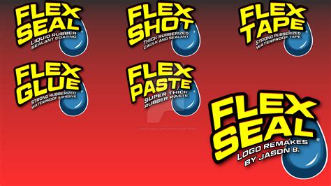 Flex Seal 2012 2022 Logo Remakes By Anigummijason On Deviantart