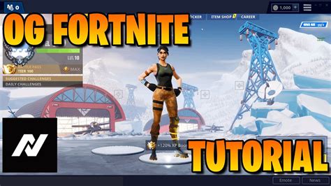 How To Play Og Fortnite Tutorial Project Nova Multiplayer Youtube