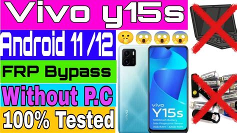 Vivo Y S Frp Bypass L Android L Without Pc L Latest Security