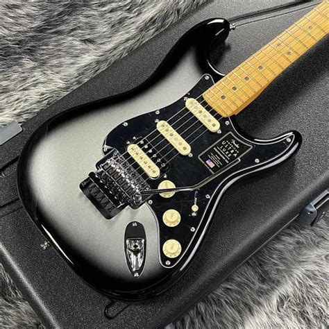 Fender Usa American Ultra Luxe Stratocaster Floyd Rose Hss Silverburst