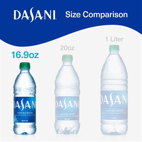 Dasani Purified Water Enhanced With Minerals 16 9 Fl Oz Pack Of 24