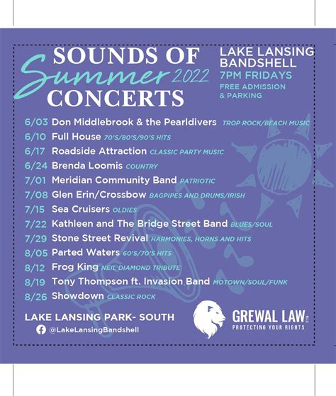 Ingham County Parks on Twitter: "2022 Sounds of Summer Bandshell Magnets are here!! Pick yours ...