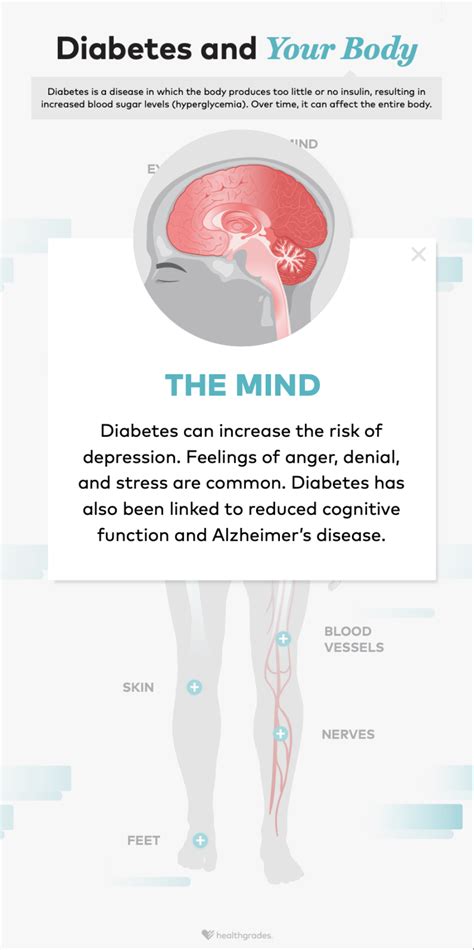 Diabetes and Your Body Infographic