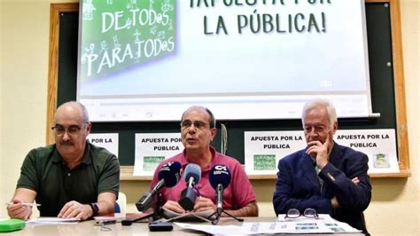 La Plataforma Por El Llama A Apoyar La Educaci N P Blica Canarias