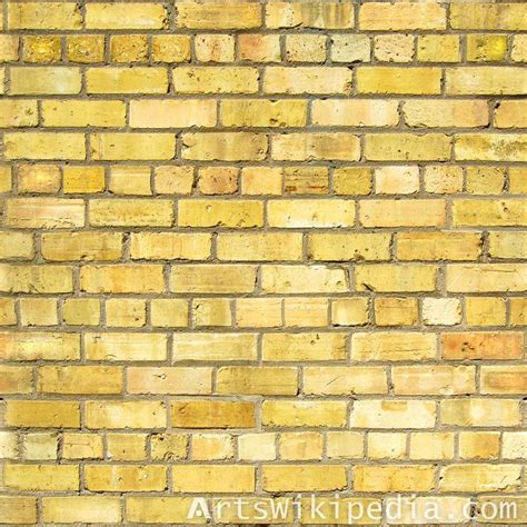 yellow brick wall texture