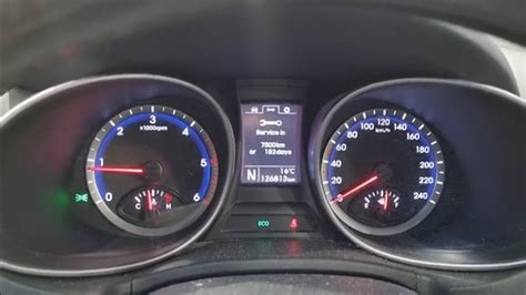 Hyundai Santa Fe Service Reminder Reset Youtube