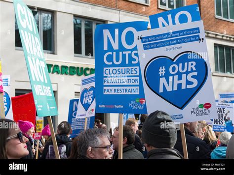 Thousands March In Protest Over Plans For Unprecedented Cuts To The