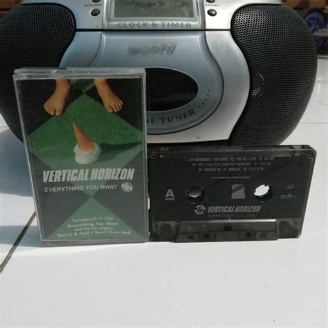 Jual Kaset Pita Vertical Horizon Everything You Want Di Lapak ErWid