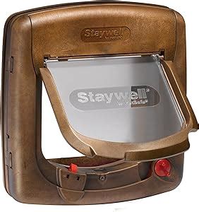 PetSafe Staywell Deluxe Magnetic Cat Flap Amazon Co Uk Pet Supplies