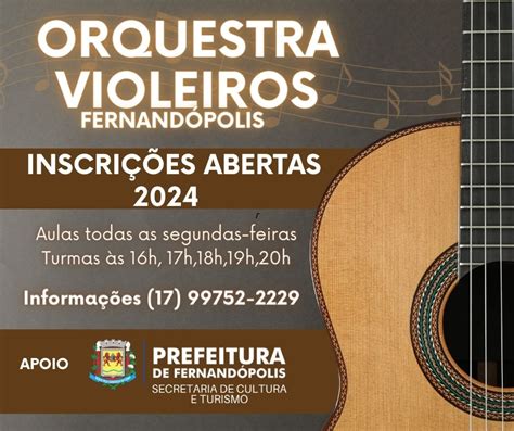 Orquestra De Violeiros De Fernand Polis Abre Inscri Es Para Novos