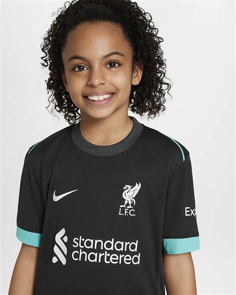 Liverpool Fc 2024 25 Stadium Away Nike Dri Fit Replica Fodboldtrøje Til Større Børn Nike Dk