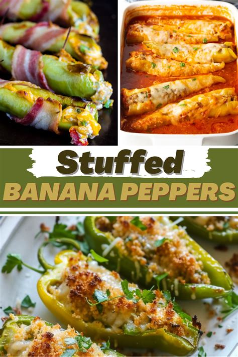 Best Stuffed Banana Peppers Recipes Cheese Sausage And More