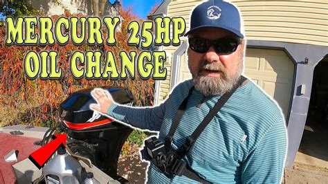 Mercury 25 Hp Outboard Engine And Lower Unit Oil Change YouTube