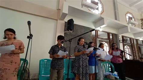 Agnus Dei St Joseph By Kdf Paroki Stella Maris Siantan Youtube