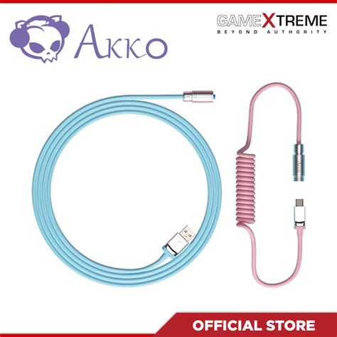 AKKO COILED AVIATOR CABLE V2 SAKURA TOKYO PINK Lazada PH