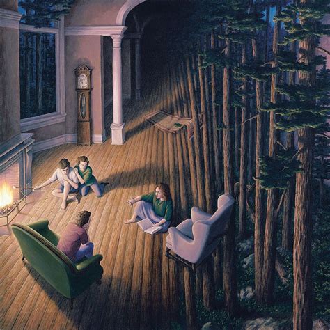 Mind Twisting Optical Illusion Paintings By Rob Gonsalves Bored