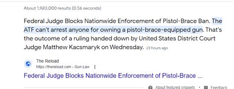 Pistol braces | Gunboards Forums