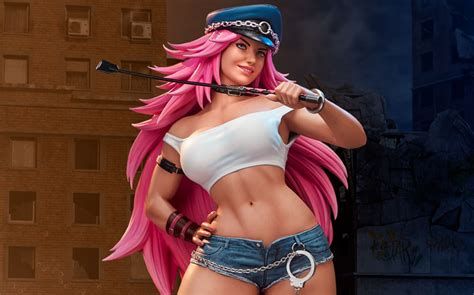 Street Fighter Vs Poison Joins Pcs Street Fighter Collectible Line