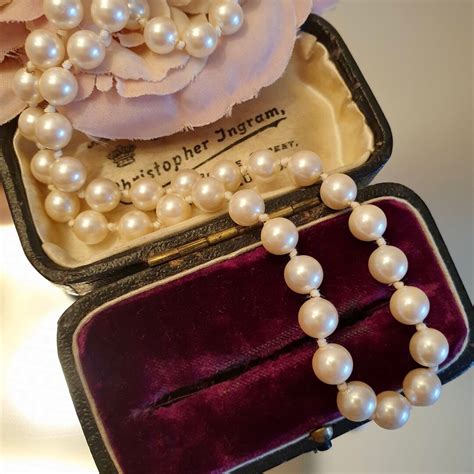 Vintage Pearl Necklace For Women Mallorca Pearl Necklace For Etsy