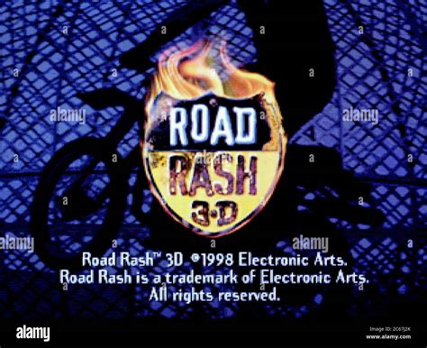 Road Rash 3D Sony Playstation 1 PS1 PSX Editorial Use Only Stock