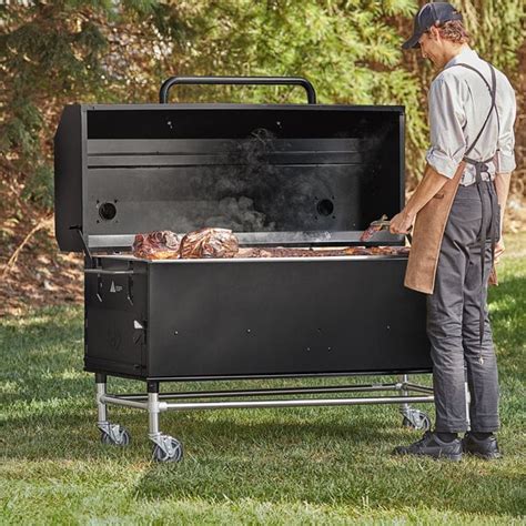 Backyard Pro Commercial Wood Charcoal Smoker Grill 60