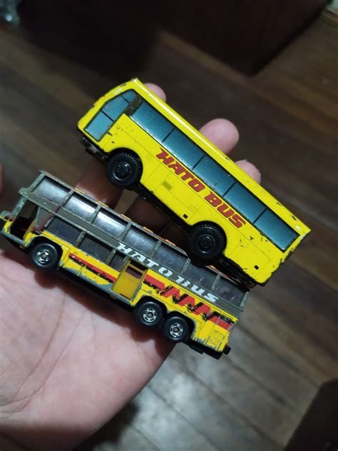 Bus diecast hato bus vintage japan, Hobbies & Toys, Toys & Games on ...