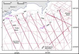 Bathymetry Map And High Resolution Multichannel Seismic Reflection