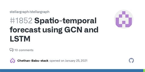 Spatio Temporal Forecast Using GCN And LSTM Issue 1852