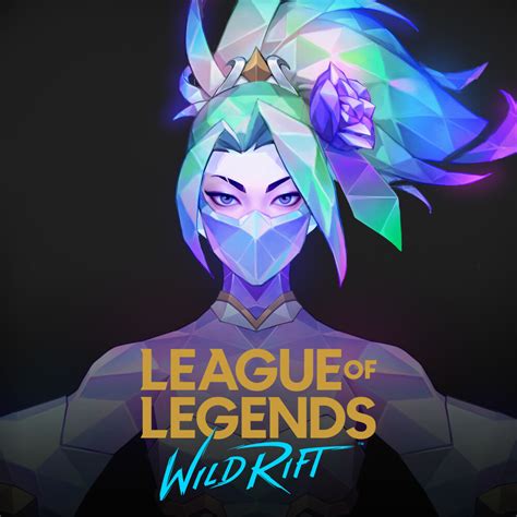 Artstation Crystal Rose Akali League Of Legends Wildrift