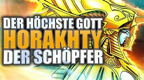 Götter in Yugioh Horakhty der Schöpfer des Lichts Yu Gi Oh Erklärt