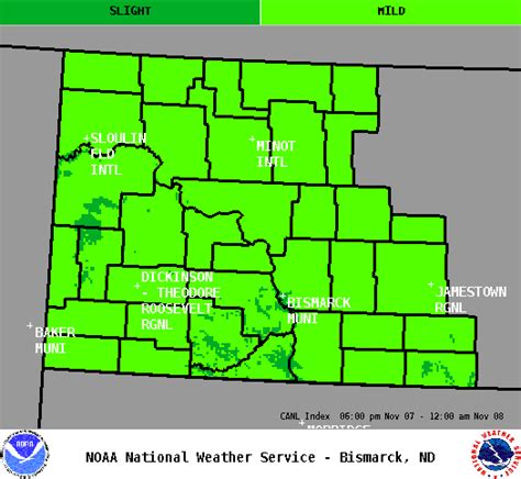 North Dakota Winter Weather Briefing Page