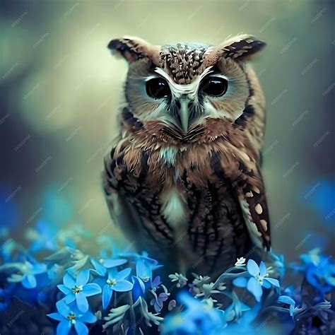 Premium Ai Image Owls B