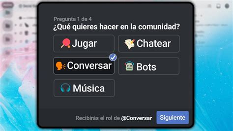 😲¡habilitar Nuevo Sistema De Roles Con Preguntas Discord Autoroles