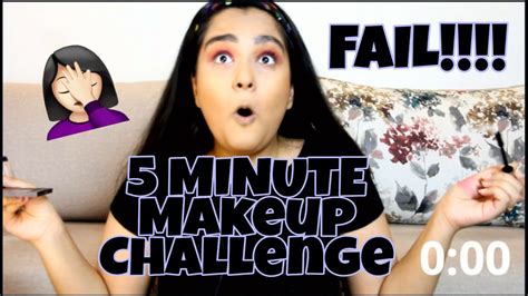 5 Minute Makeup Challenge Youtube