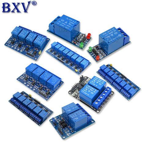 5V 12V Relay Module 1 2 4 6 8 Channel With Optocoupler Relay Output 1 2