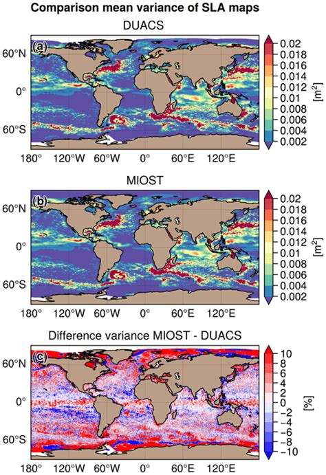 ESSD Improved Global Sea Surface Height And Current Maps From Remote