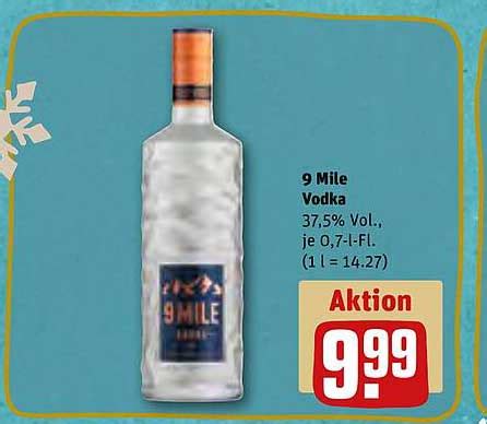 Mile Vodka Angebot Bei Rewe Prospekte De