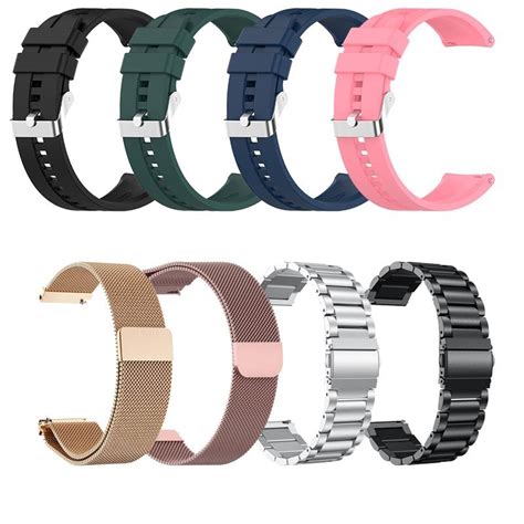 For Axtro Fit Actxa Tempo C Mm Silicone Band Strap Fit Shopee