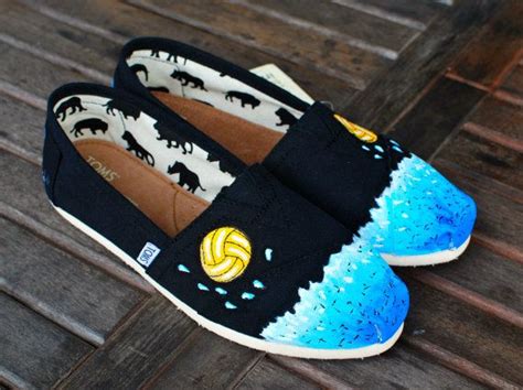 Black Classic Waterpolo Toms Shoes Water Polo Toms Shoes