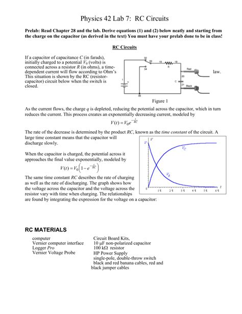 Capacitor Charging Equation With Initial Voltage Tessshebaylo