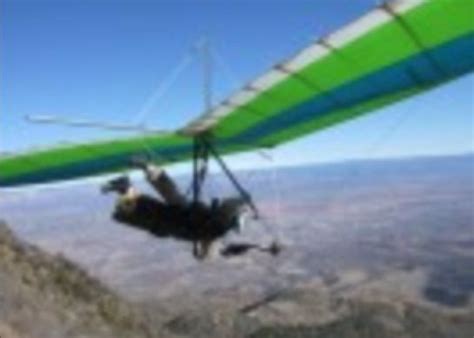 Hang glider off Mingus mountain, Prescott, AZ. We camped on this ...