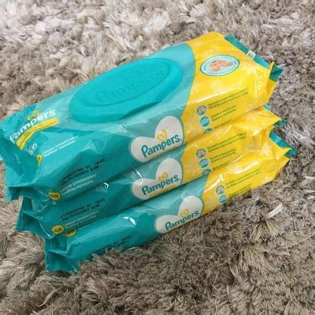 Len Os Umedecidos Pampers Aroma De Camomila Len Os Em Promo O