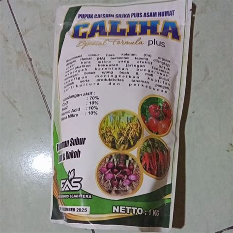 Jual CALIHA 1kg Pupuk Calsium Silika Plus Asam Humat Shopee Indonesia