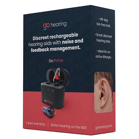 Customer Reviews Go Hearing Go Prime Otc Hearing Aids Black Ghp00001bl