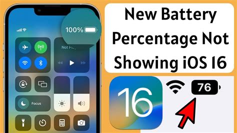 How To Fix New Battery Percentage Not Showing On Iphone 11 Xr 12 Mini 13 Mini Youtube