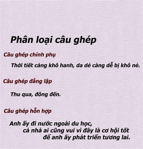 Câu Ghép Là Gì Cách Sử Dụng Chính Xác Theo Tiếng Việt đúng Chuẩn